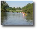 alle Kanus auf der Lahn